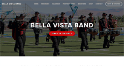 Desktop Screenshot of bellavistaband.org
